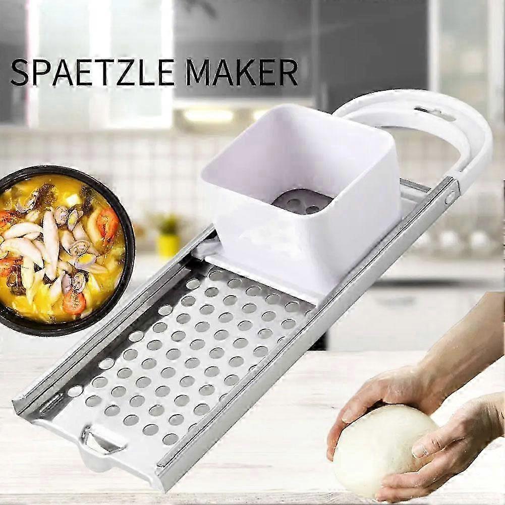 Complete Stainless Steel Dumpling and Noodle Maker Set for Spaetzle Preparation