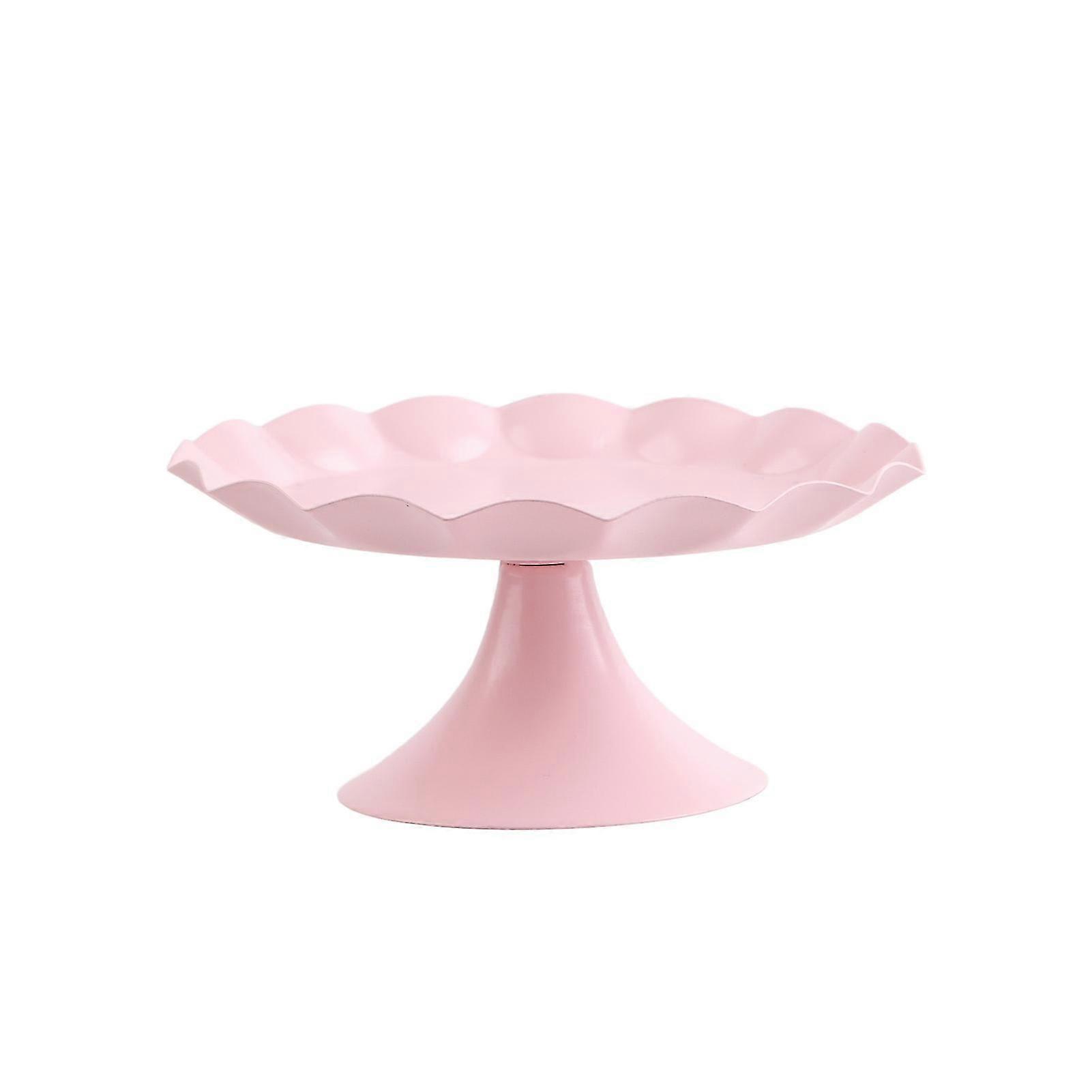 Minimalist Cake Stand, Stable Dessert Tray, Multi Functional Cupcake Holder, Pink Fruit Display