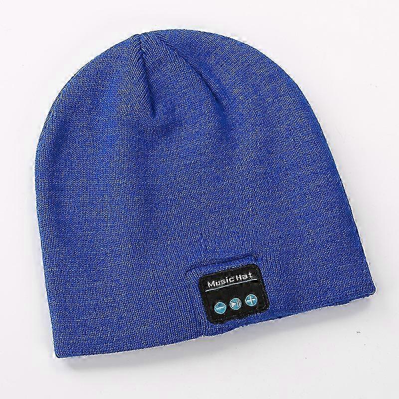 Bluetooth Music Cap Knitted Hat Bluetooth Hat Binaural Call Listeni...