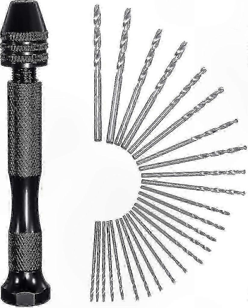 26-Piece Precision Drill Bit Set for Model Making and DIY Projects