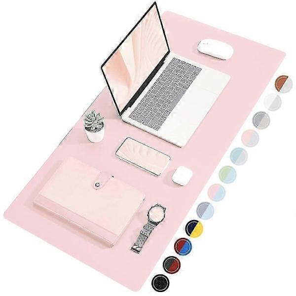 Double-sided Desk Pad, Large Desk Mat, Waterproof Desk Pad Protector Mouse Pad