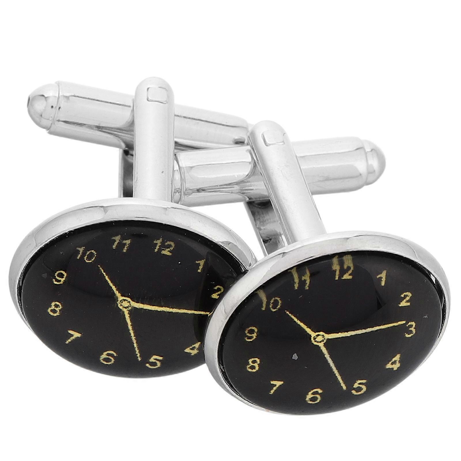 Luxury French Style Alloy Cufflinks for Men Ideal Fashion Accessory for Formal Business Attire