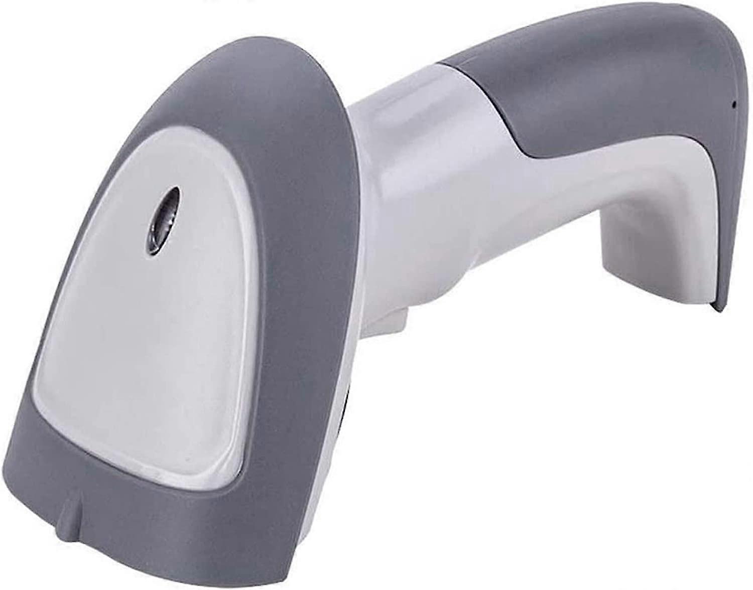 Handheld Barcode Scanner ABS Body 1D Barcode Scanner Wireless USB 32Bit For Library