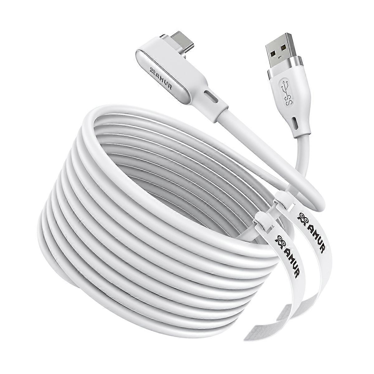 VR Link Cable Type-C USB 18W Rechargeable Fast Charging Cable for 3/3S/2/Pro/PICO4/Pro/Ultra