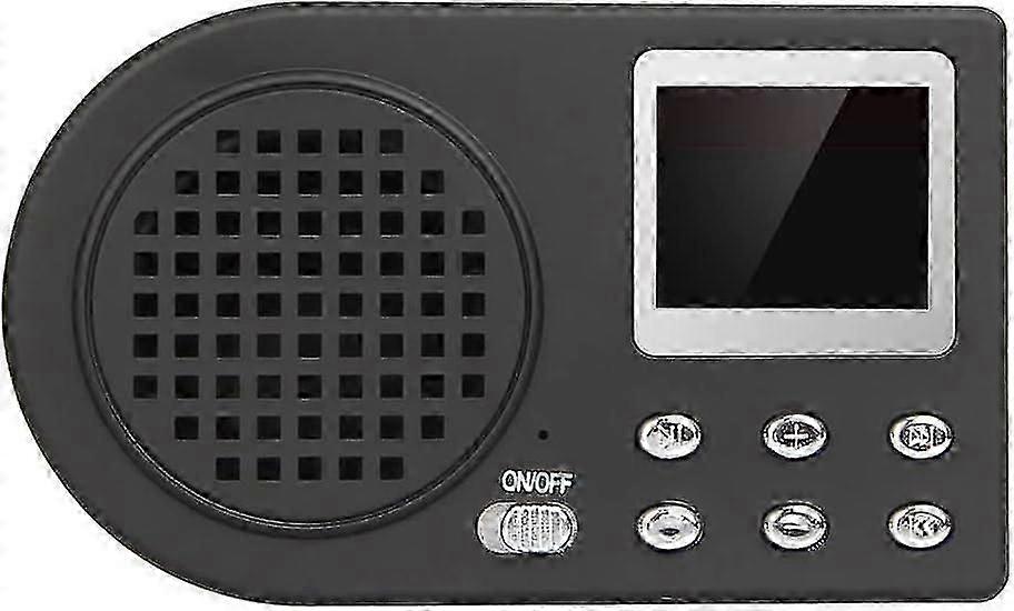 Hunting Decoy Bird Caller, Electronic Bird Sound Caller Mp3 Player Built-in110 tipi Birdsong 10w Speaker 120db Bird Amplifier Altoparlante per campeggio