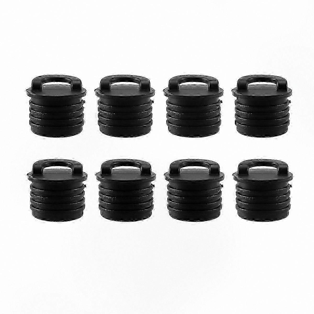 8-Piece 32cm Universal Scupper Plugs for Kayaks, Canoes, and Watercraft Drain Holes – Boating Accessories for Leak Prevention and Easy Installation