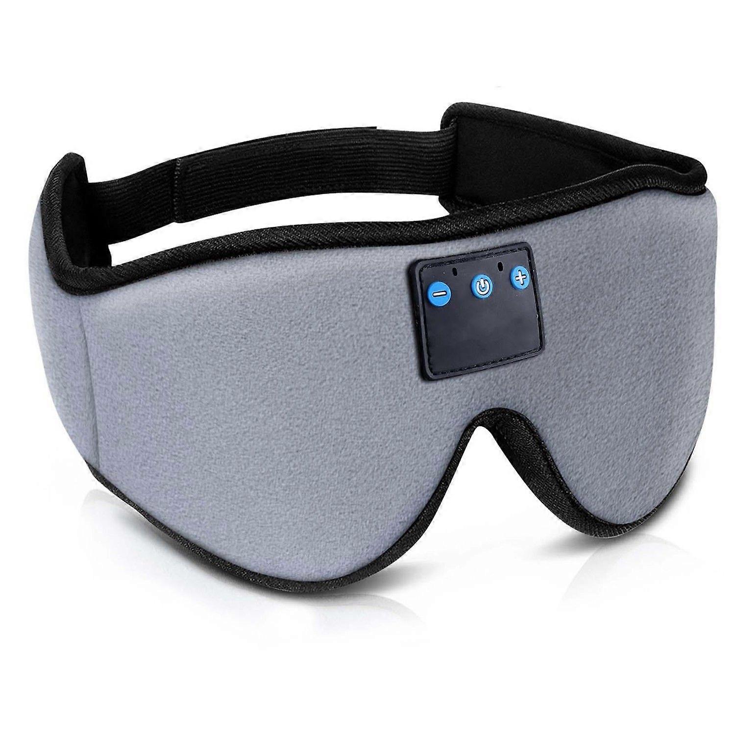 Bluetooth Sleep Mask Headphones 3D Deep Eye Mask Can Play 14 Hours Breathable 100% Blackout Plane Travel Essentials