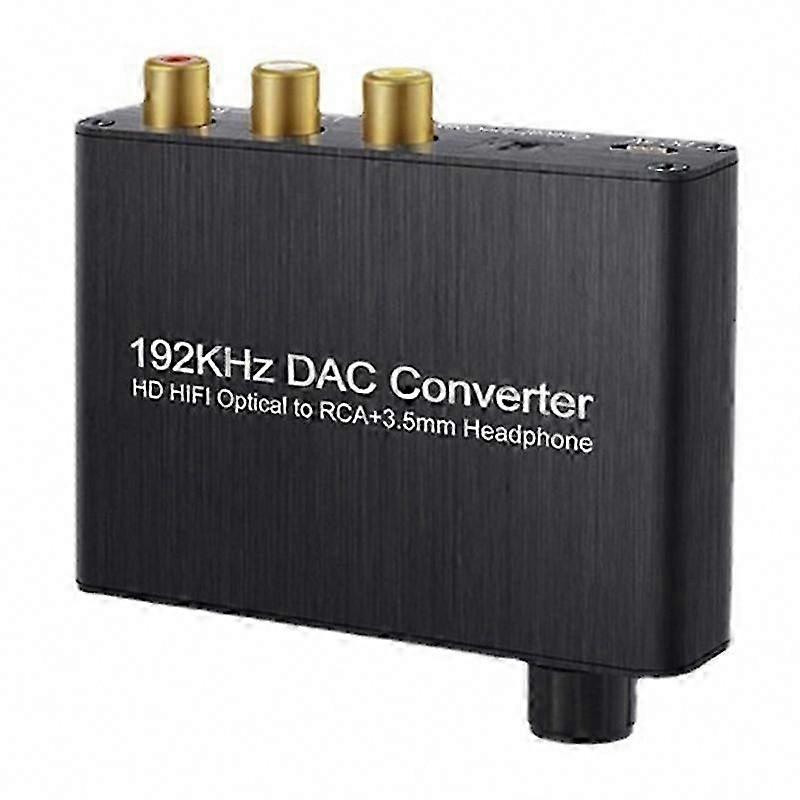 192KHz DAC Converter with Bluetooth and Headphone Amplifier for High-Resolution Audio