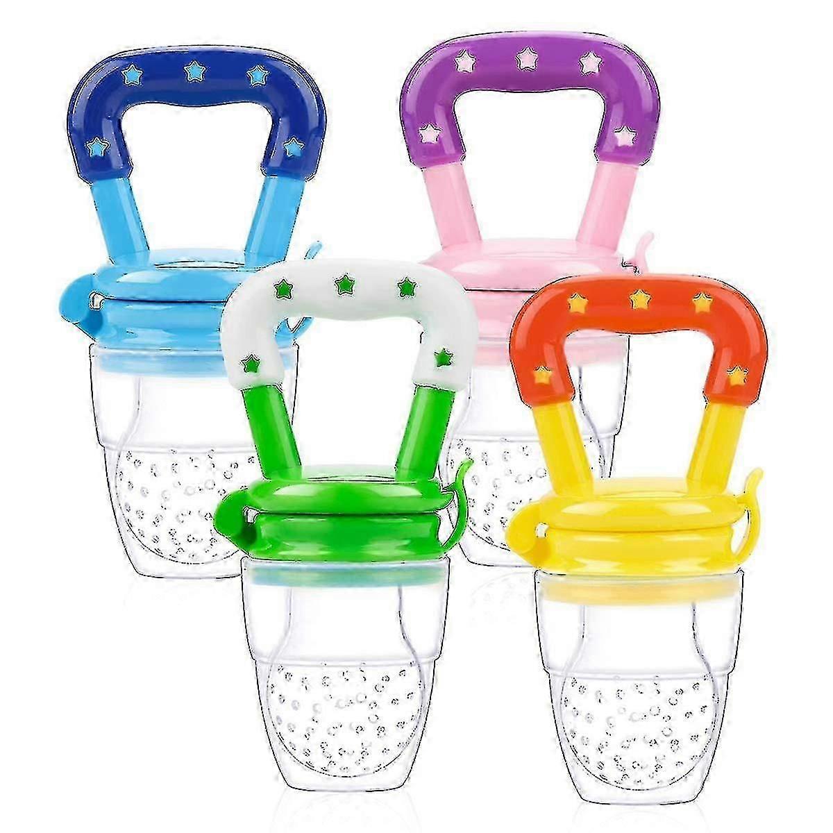 Tétine de fruit pour bébé, 4 pièces tétine de légumes pour tétine de bébé