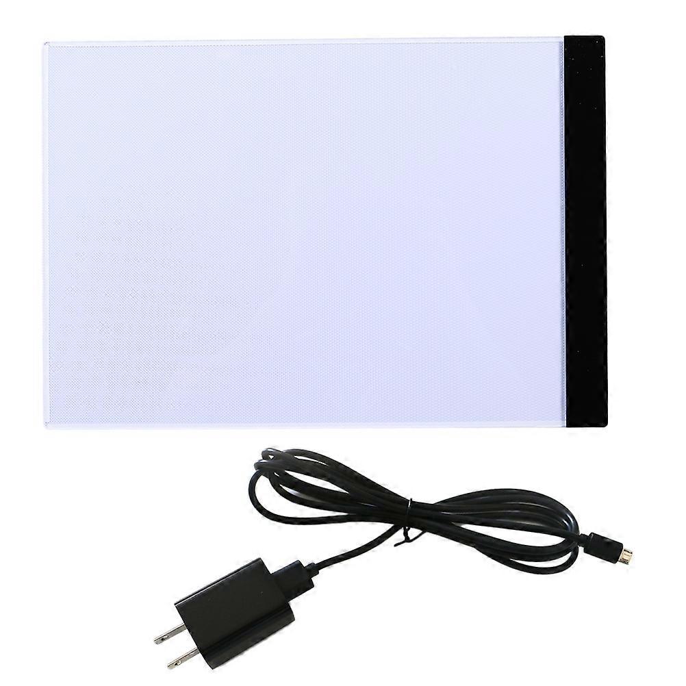 Electric Painting Board A4 Led Artist Thin Art Stencil Board Light Box For Professional Artists Glass 33.70X23.40X0.40Cm Calligraphy 1Pcs