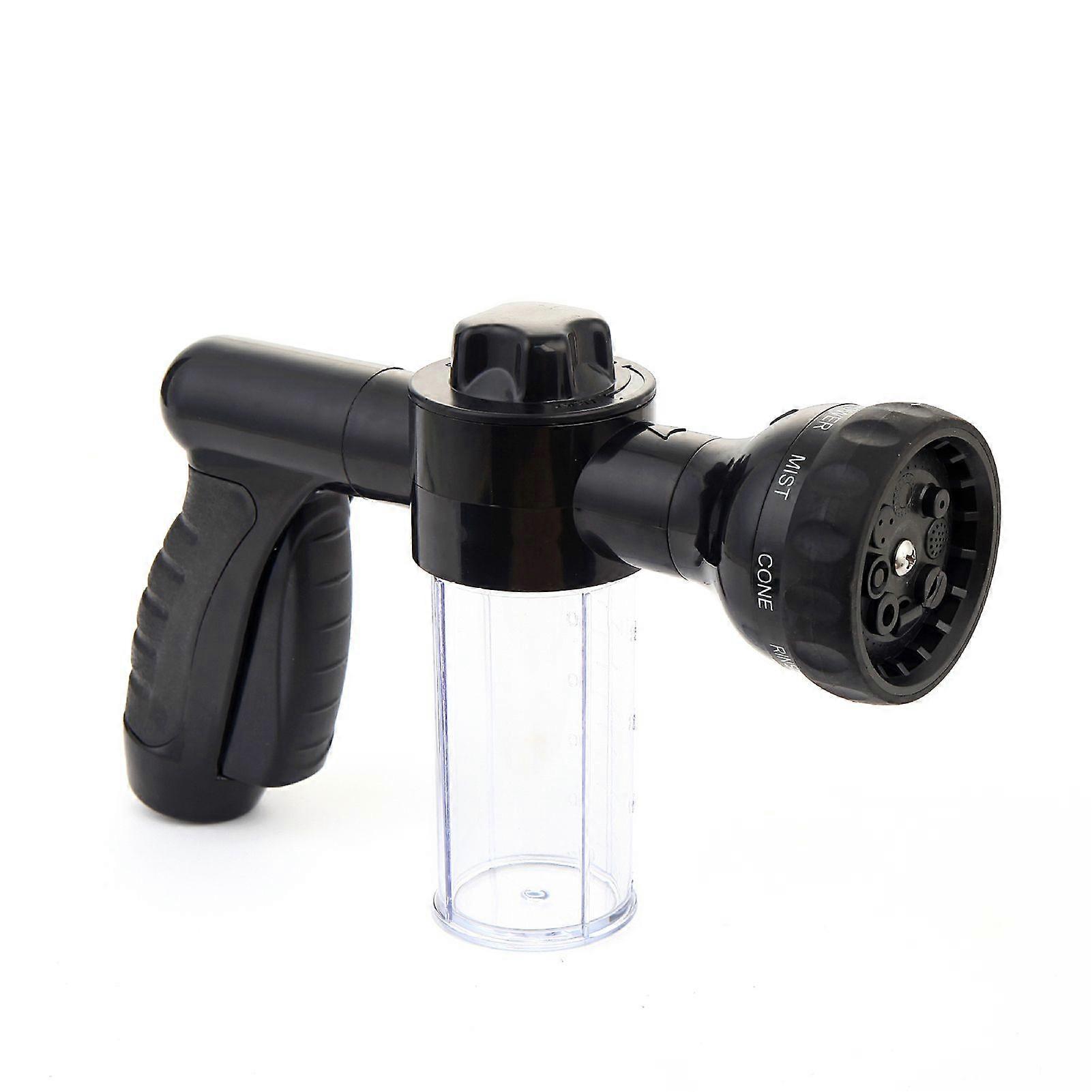Pet Bathing Tool Set 8-In-1 Modes Sprayer with 4 Nozzles Multi-Purpose High-Pressure Cleaning Water Gun for Car/Dog Wash Watering Plants