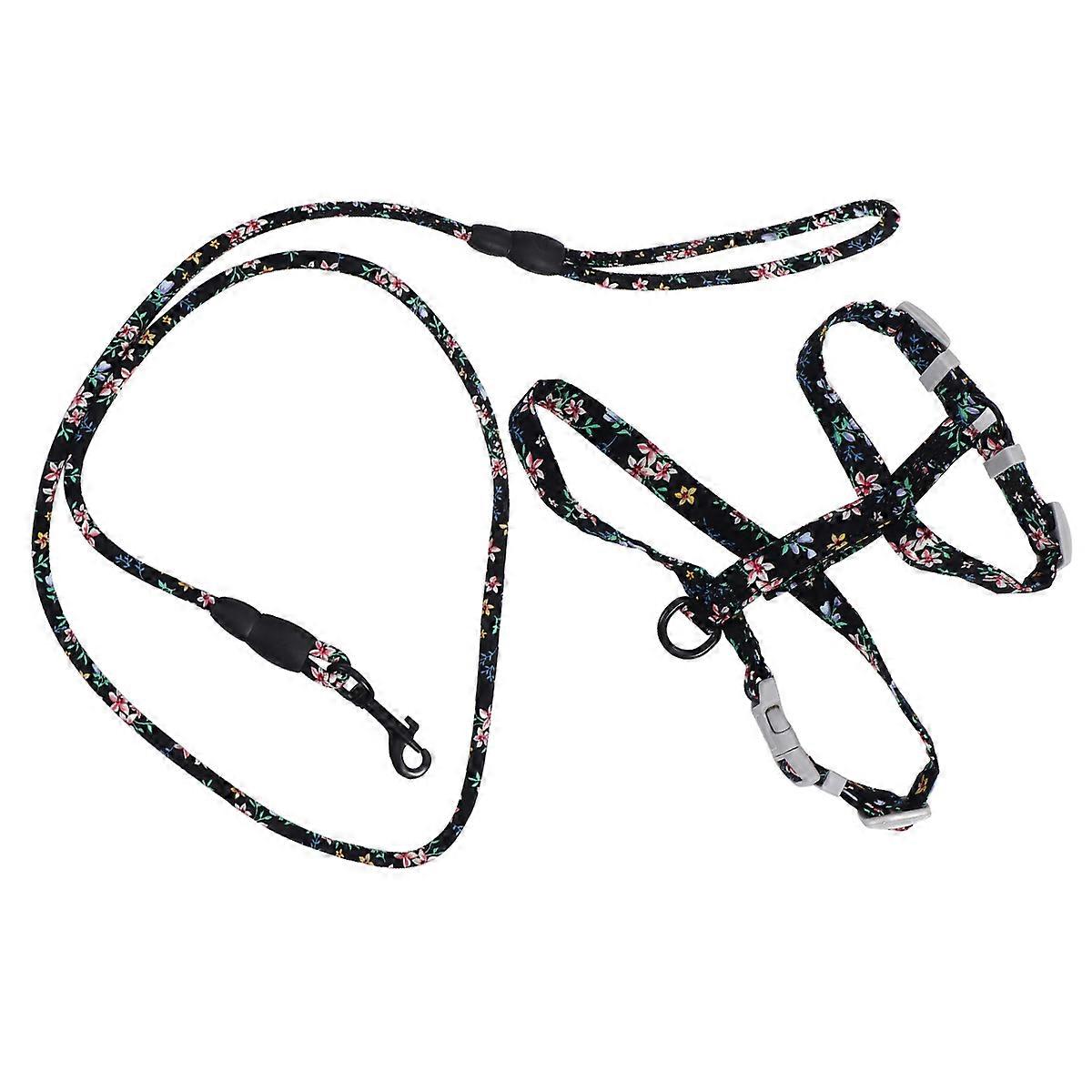Cat Harness Strap Traction Rope for Comfortable Walking