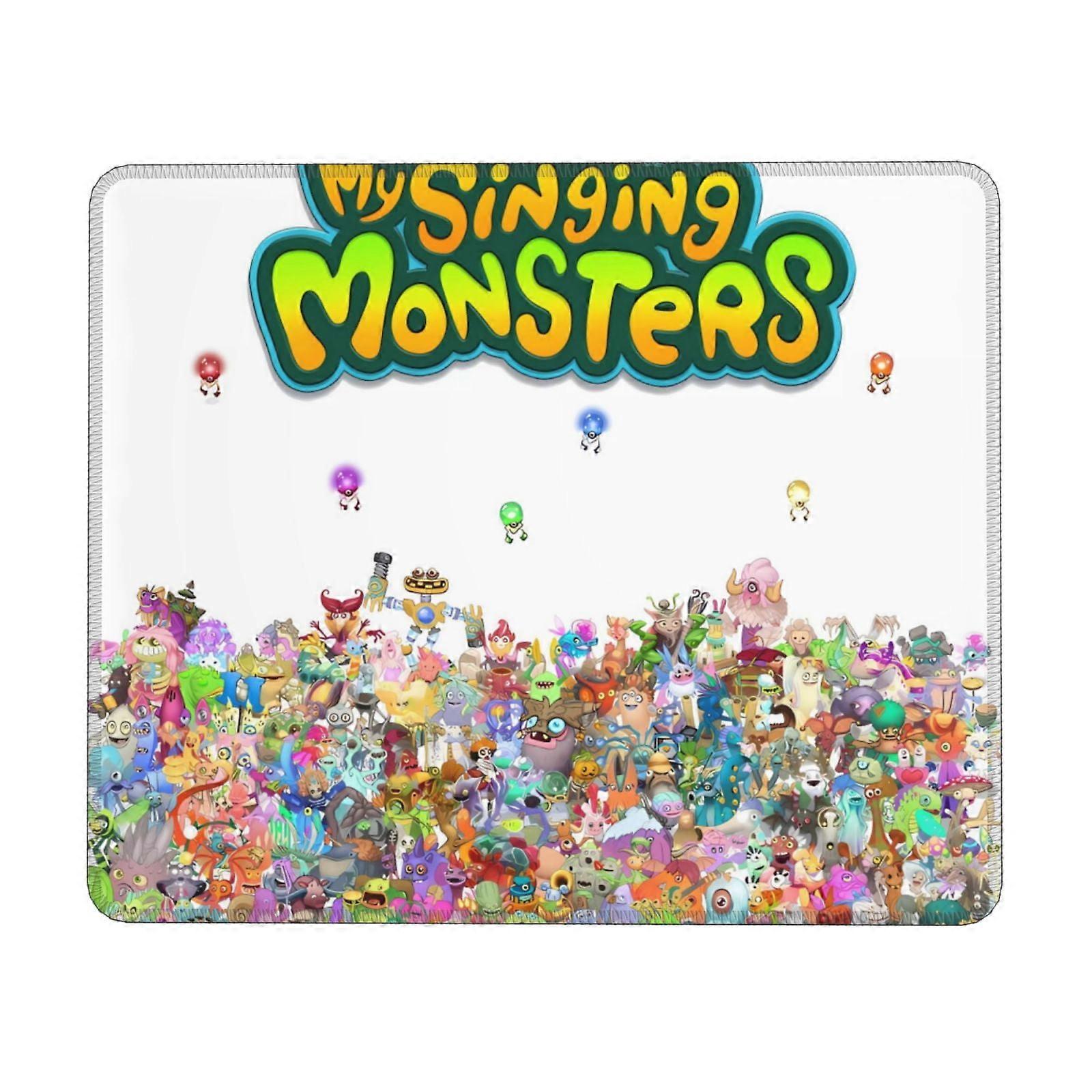 My Singing Monsters Rubber Lock Edge Mouse pad, Office Desk pad, Writing pad, Multi Code Game pad Mouse Pads for Computers Laptop Mouse Mouse Pad