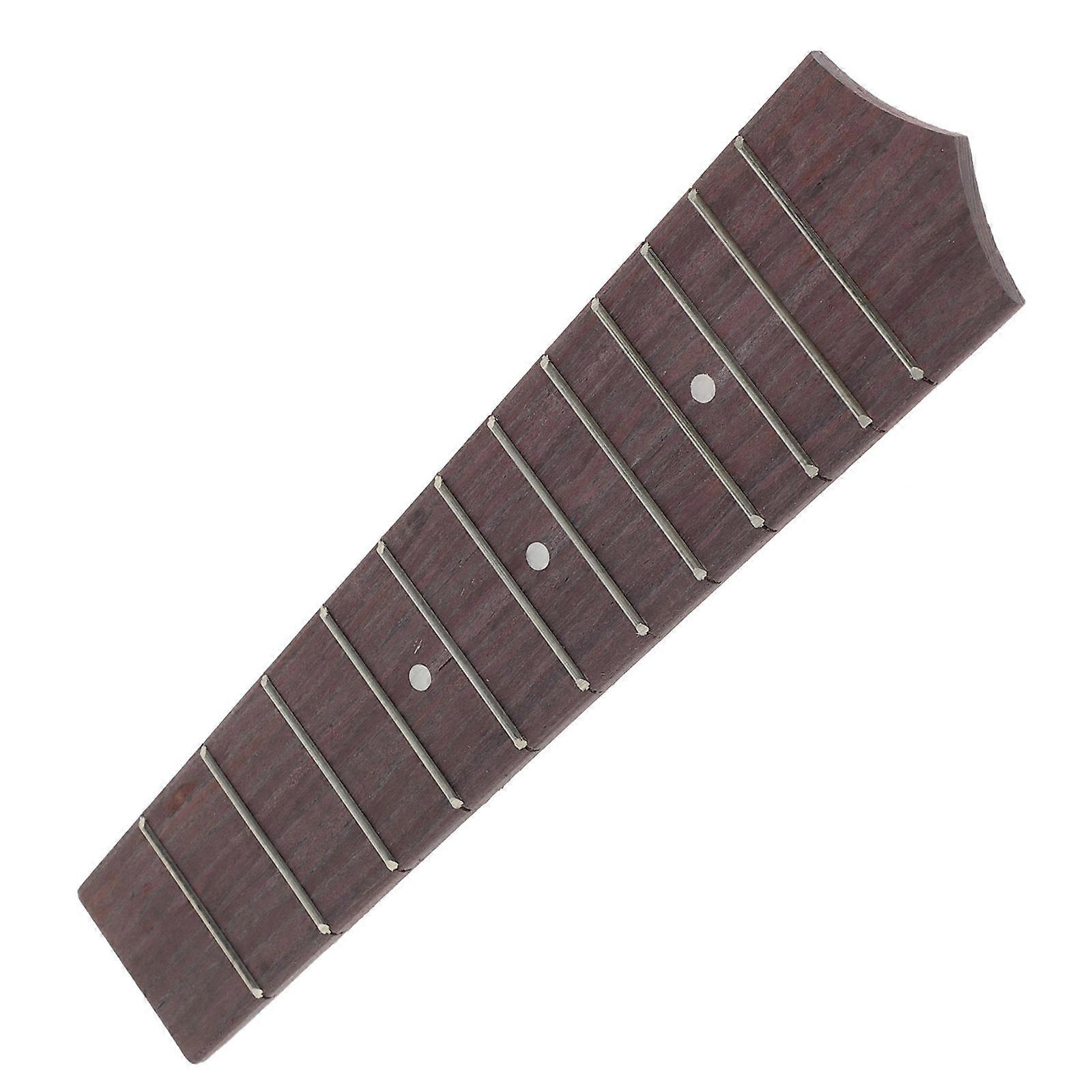 Ukulele Fingerboard 2Pcs for Ukulele Repair with 12 Frets Concert Board