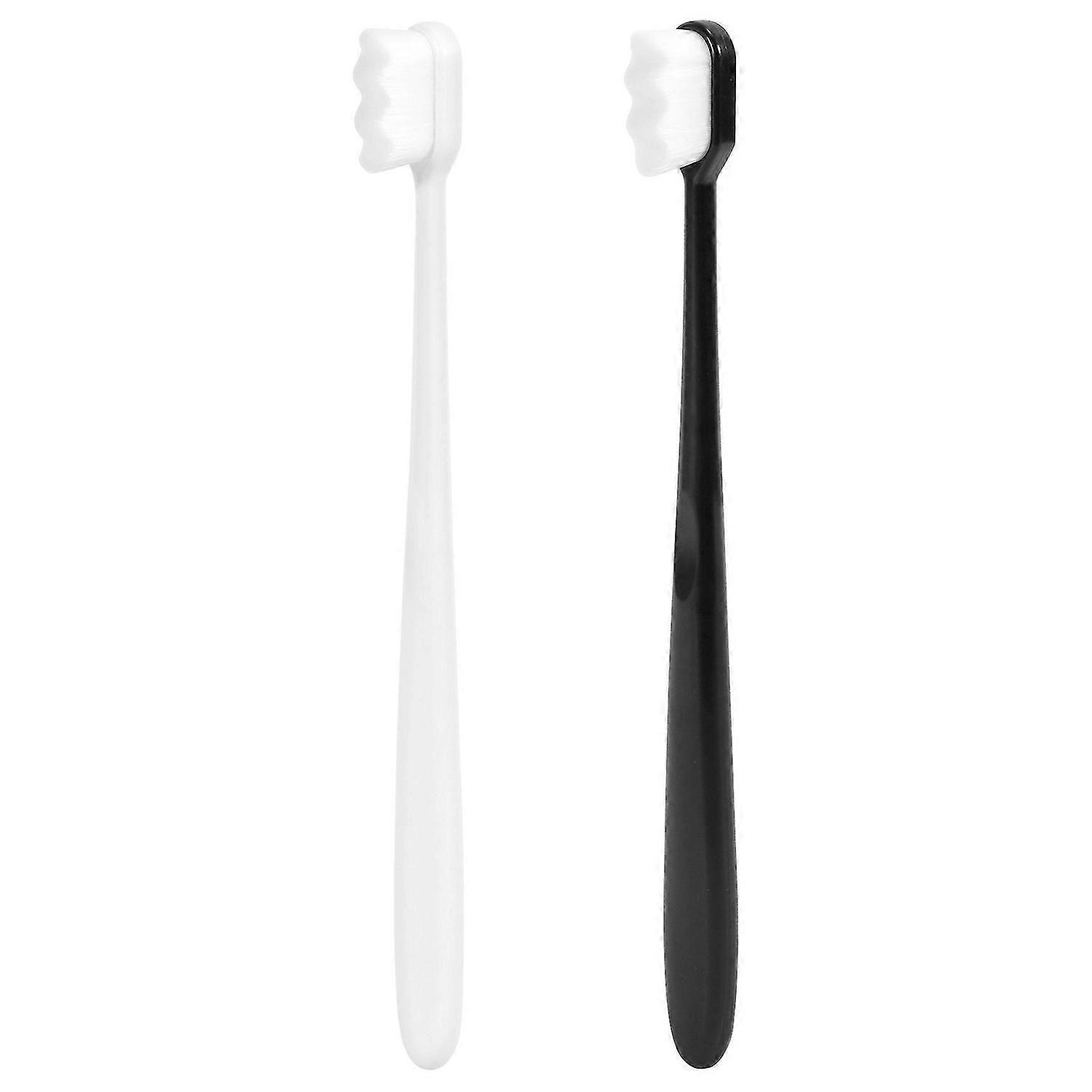 Extra Soft Toothbrush with 20000 Soft Floss Bristle(2 Pack)