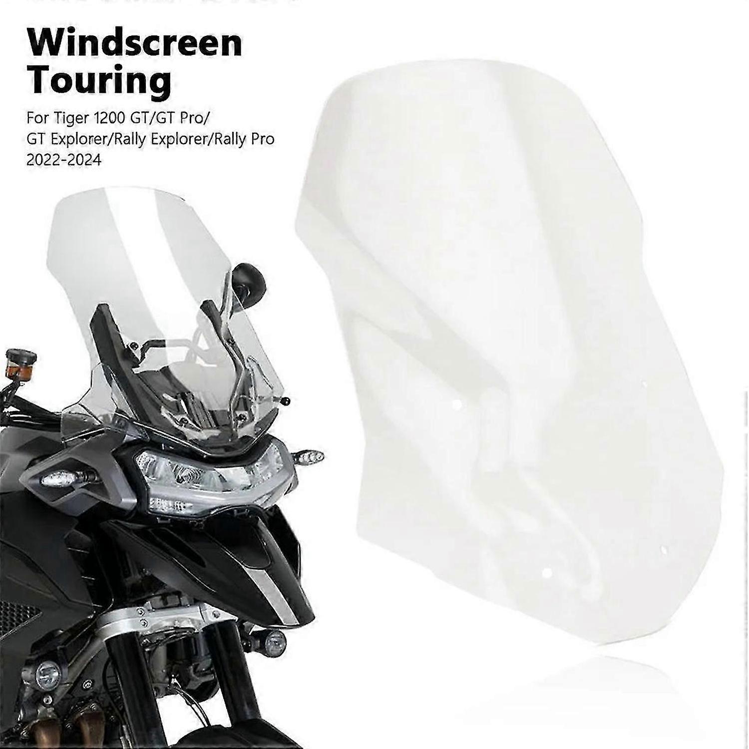 Motorcycle Windscreen Windshield Covers for Tiger1200 Transparent
