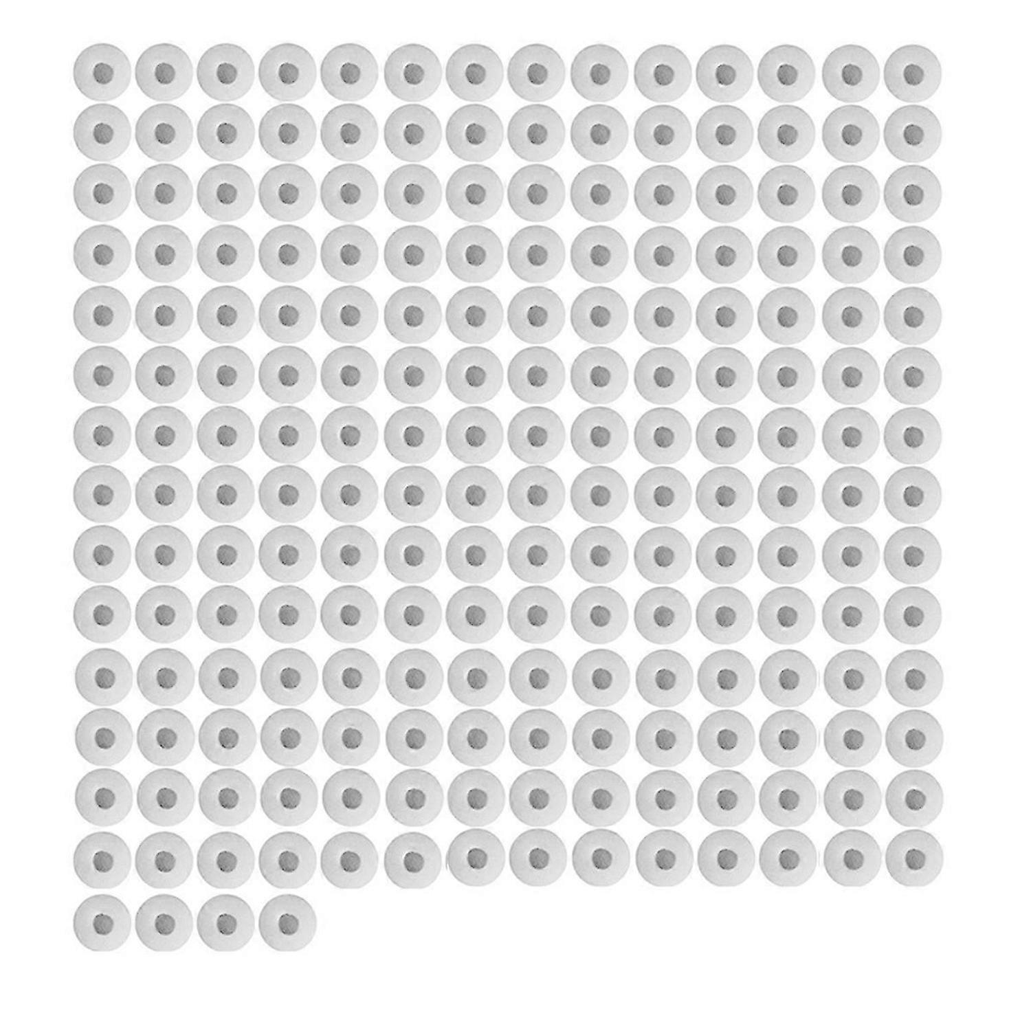 200PCS Replacement Ear Tips Headsets Earbuds Soft Sponge Foam White