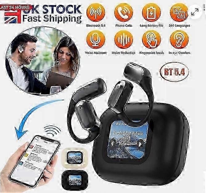2025 144 Plus Language AI Translator Earbuds Real Time Bluetooth Translate Earphones for Multi Language Communication