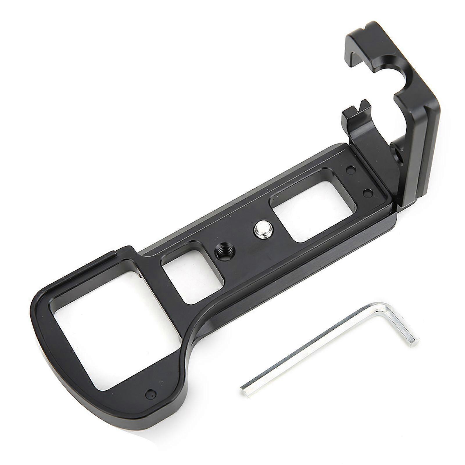 A6500 B Type Aluminium Alloy L Shape Quick Release Plate Hand Grip Bracket for A6500 ILCE6500 Mirrorless Camera