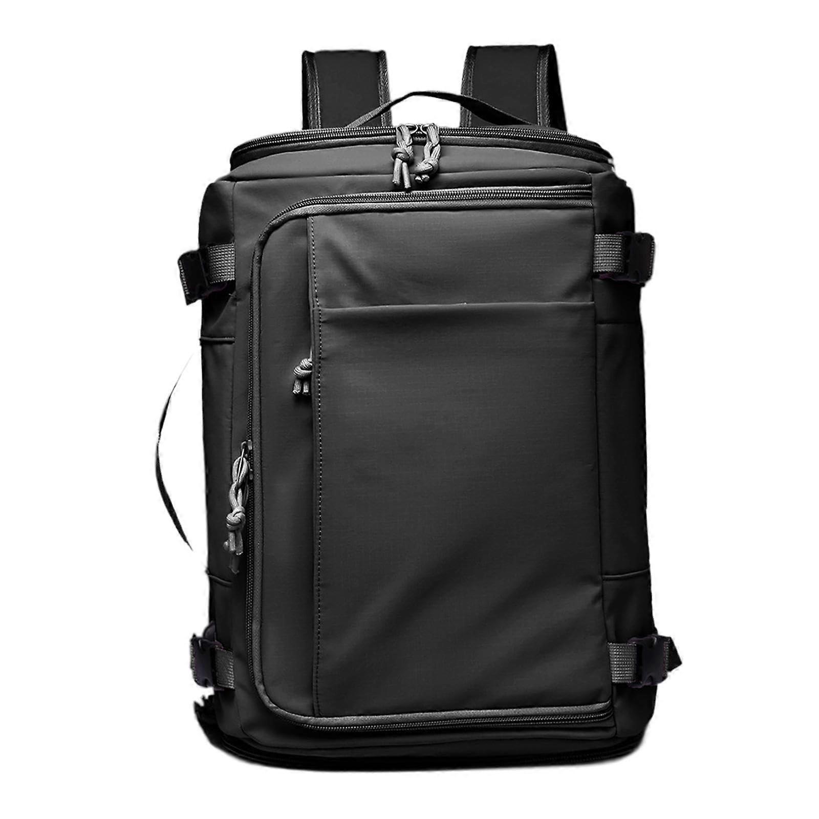 Laptop Backpack for Men WetDry Separation for Business Trip Black
