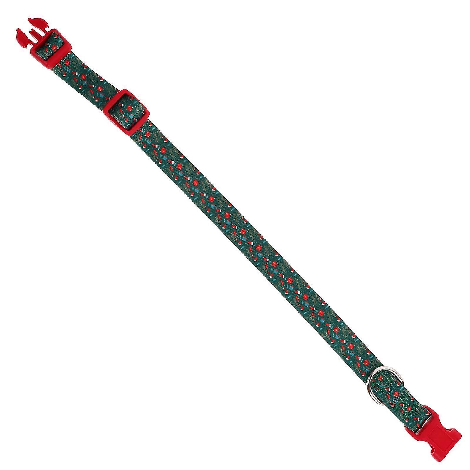 Christmas Dog Collar Adjustable Small Collar for