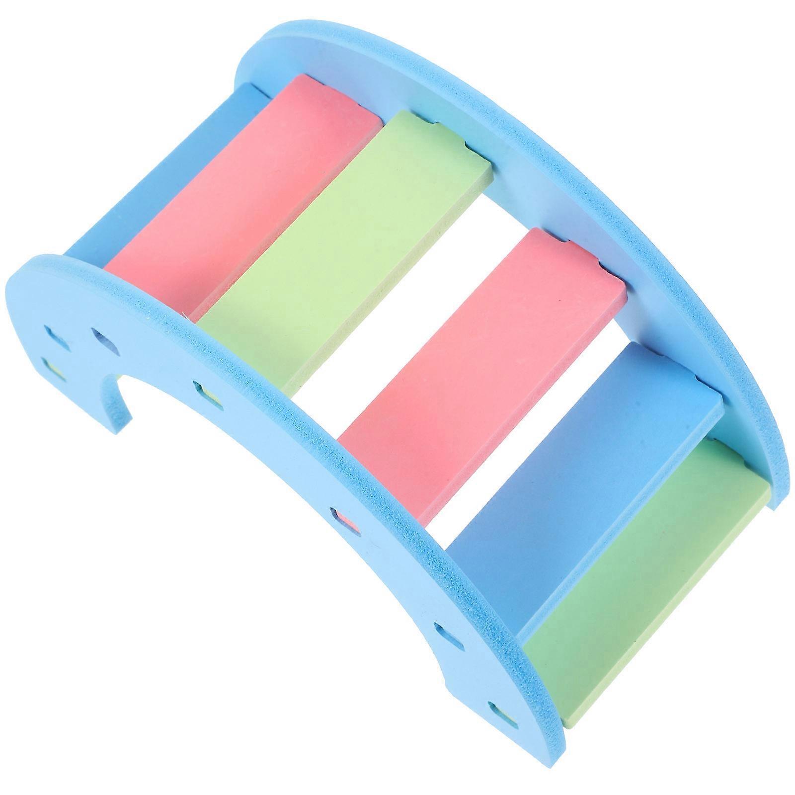 Plastic Hamster Bridge Toy for Climbing with 4Pcs Small Pet Bridge