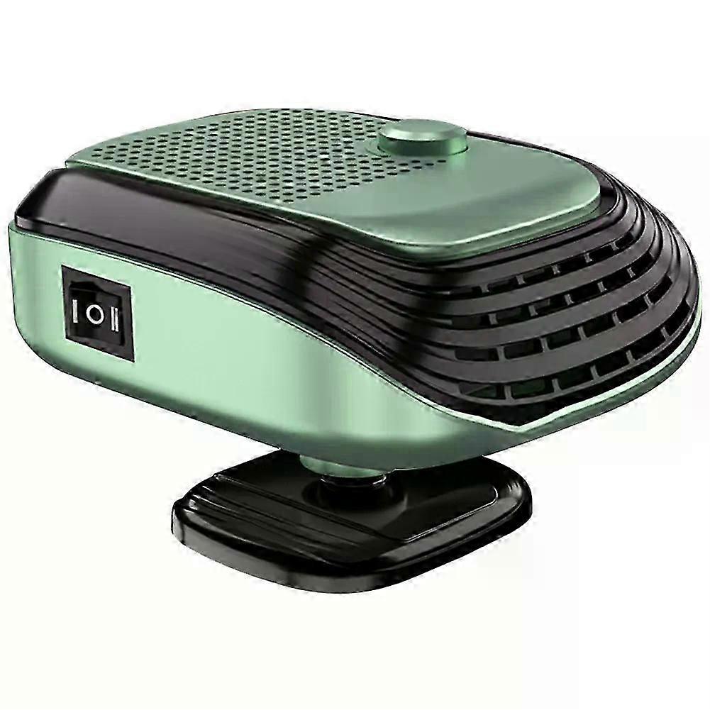 12V/24V Defogging Defrosting Heating Fan 2 in 1 Car Windshield Defogger Defroster Heating Cooling Fan Anti-Fog Automobile Heater