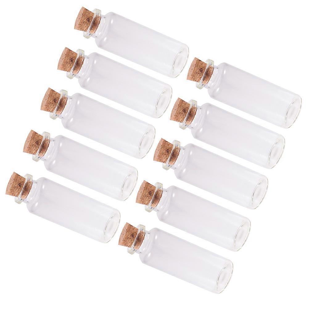 Cylindrical Wishing Drifting Bottle for Wedding Decorations Multi Storage Jars 24 Pcs