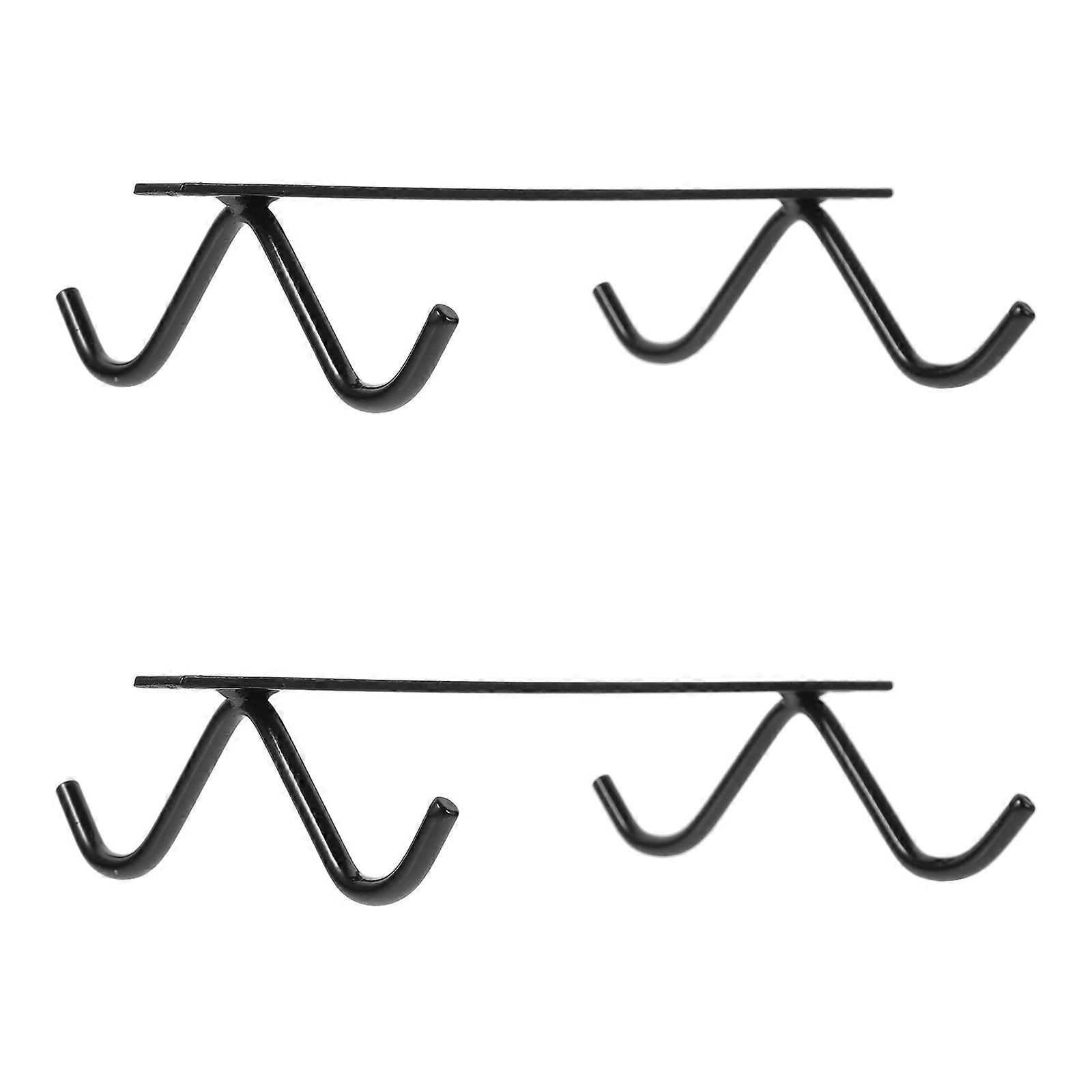 Under Cabinet Mug Racks Coffee Cup Holders for 8Pcs Storage Solution