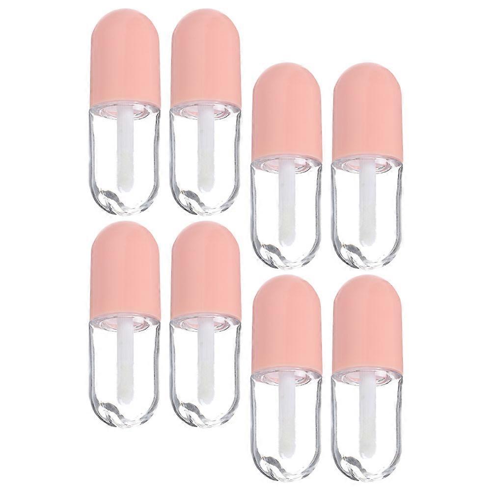 Lip Gloss Tubes DIY Pink Empty Lip Honey Tubes 24Pcs for Women