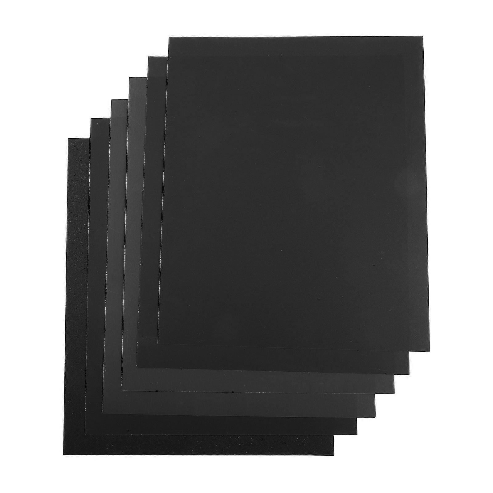 Polishing Sandpapers 12 Pcs Abrasive Papers Designed For Automobile Repair 28X23cm Black Simple Design