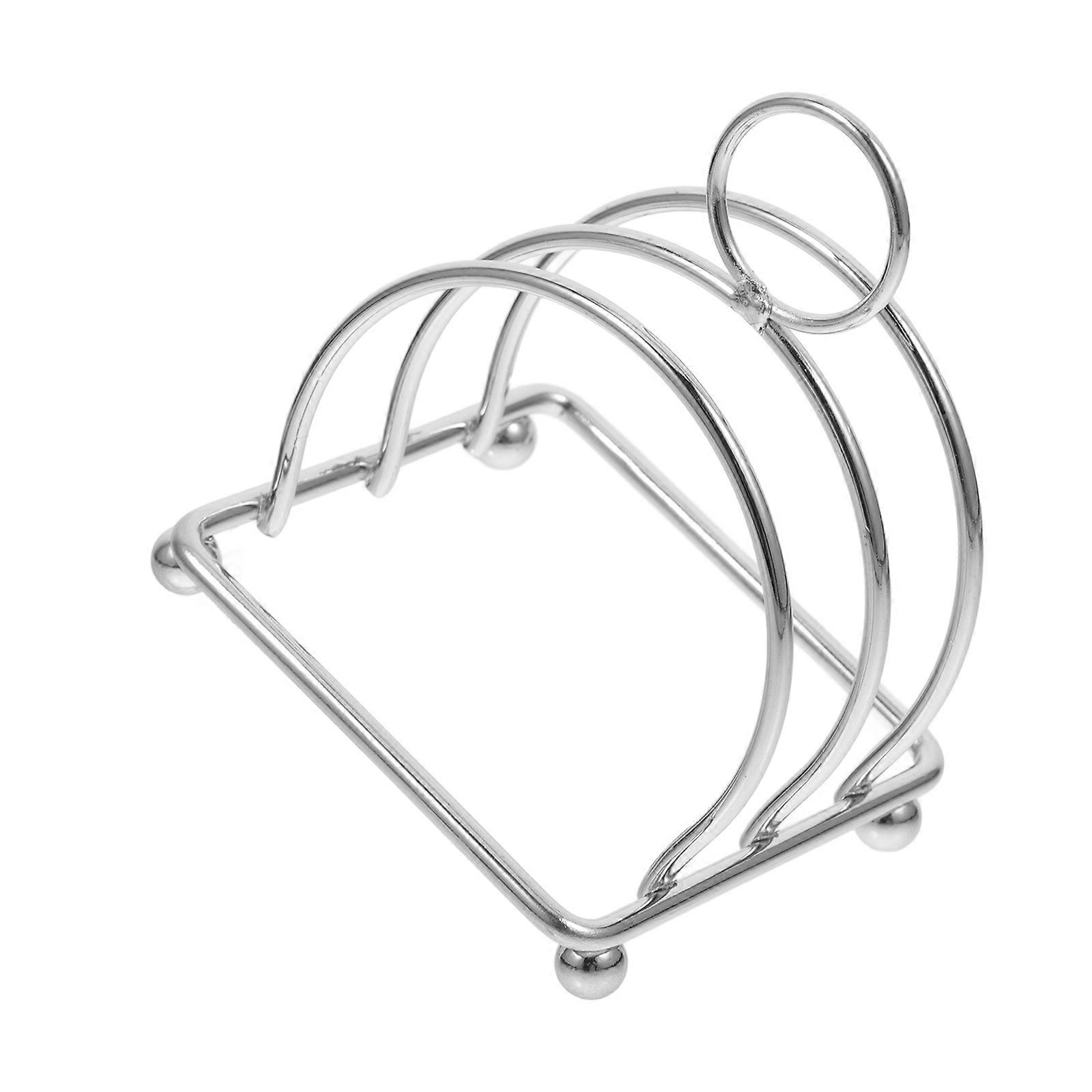 Toast Bread Rack Stainless Steel for Kitchen Use 2Pcs Storage Stand