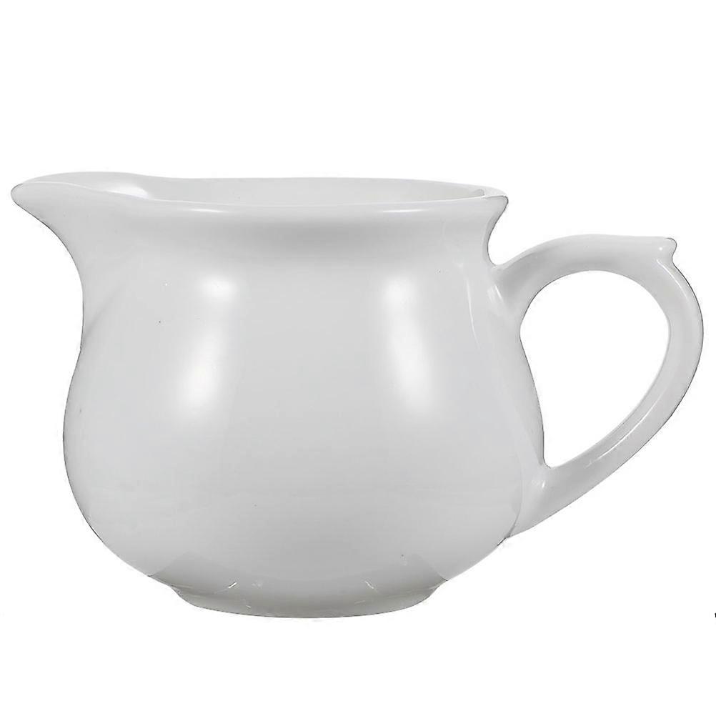 Ceramic Sauce Boat Modern Tableware For Home Dining Condiment Storage 1Pcs