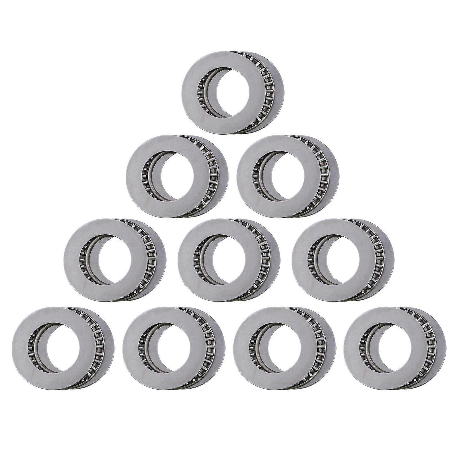 Thrust Needle Roller Bearing Needle Bearing for Machine 20Pcs Flat Style