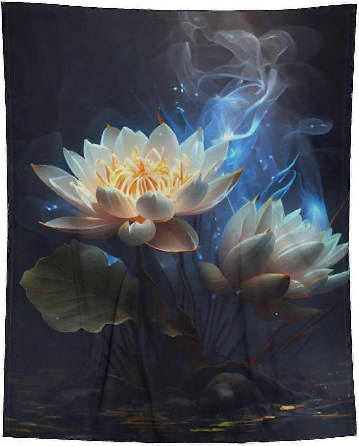 بطانية السمك الفانيلا رمي بطانية للهدايا للنساء والرجال والفتيات والبنين جميع الفصول SuperLotus-Q / Q4202ids10926