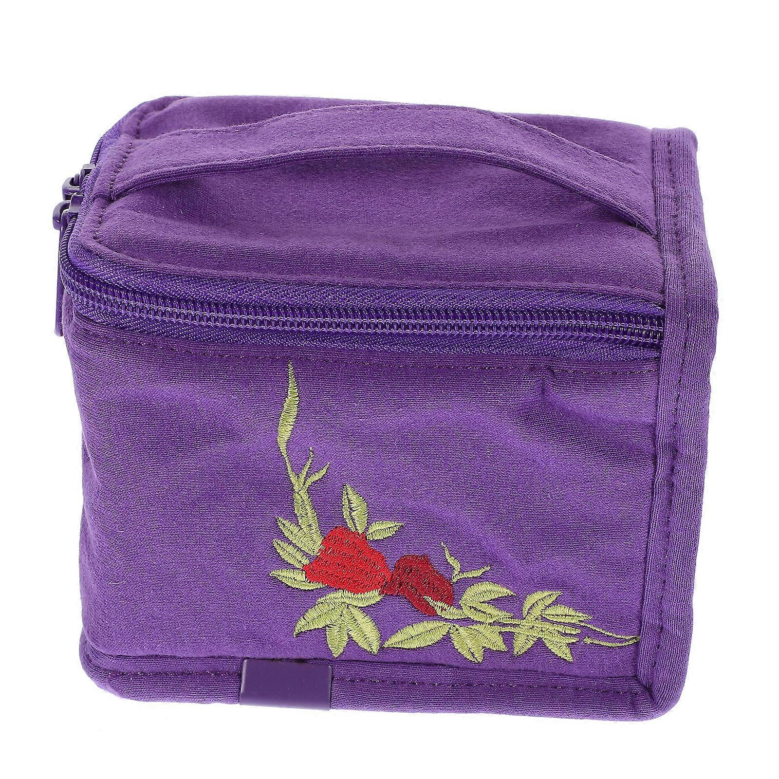 Essential Oil Bottle Carrying Case for Storage Use 2Pcs Durable Cotton Bag