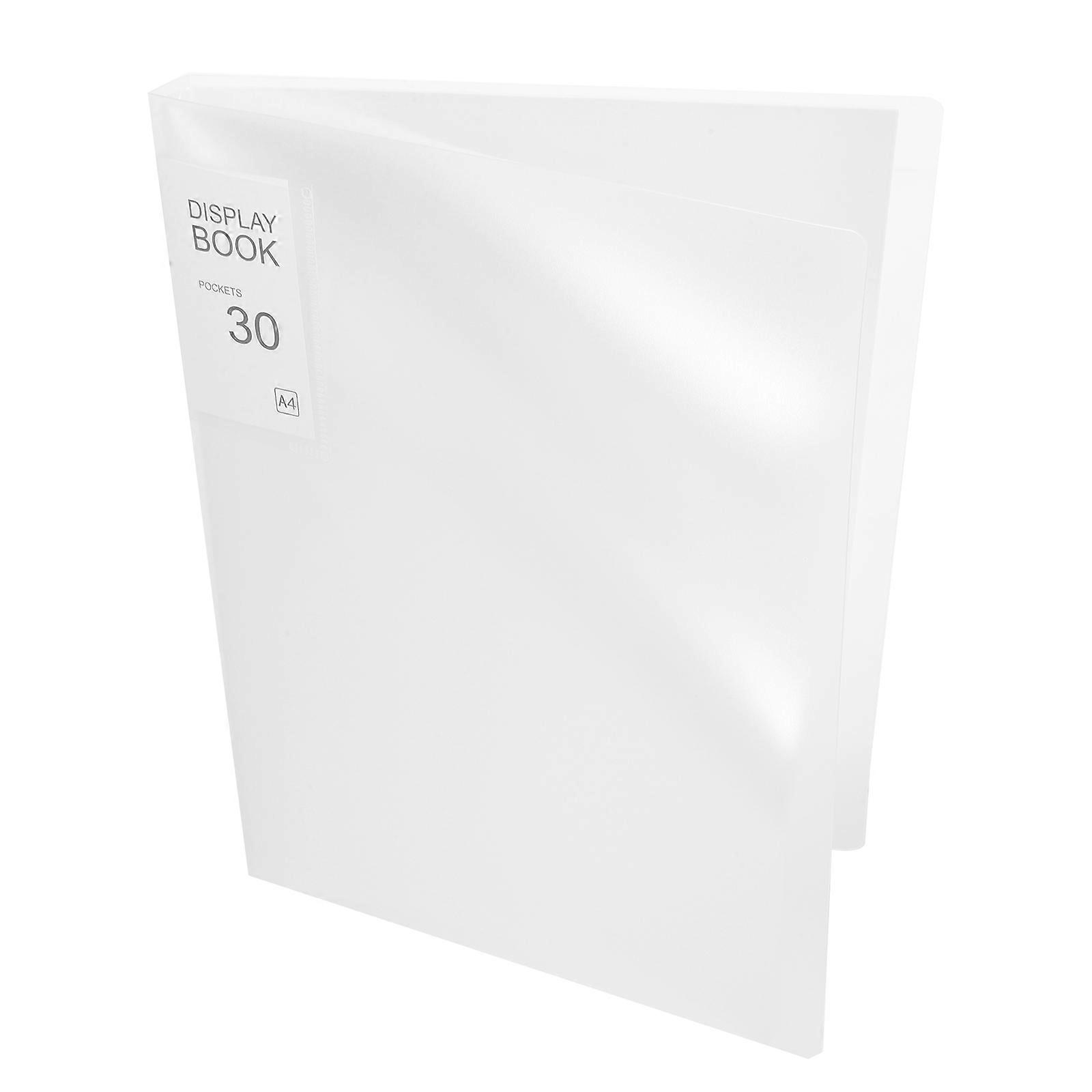 Diamond Drawing Storage Book for Artwork 5Pcs White Plastic Organizer