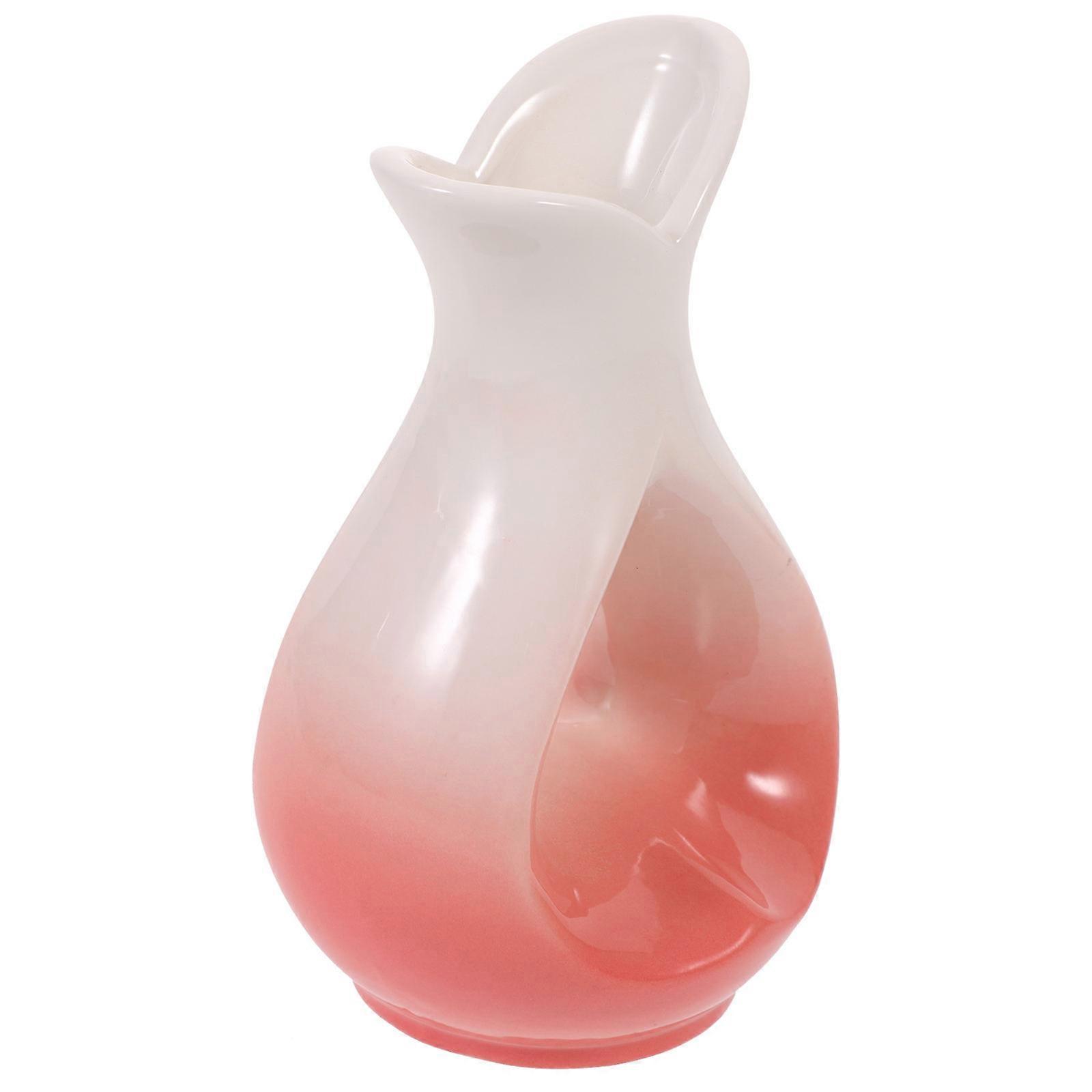 Creative Decorative Flower Holding Vase In Heart Design Ideal For Table Centerpiece 1Pack