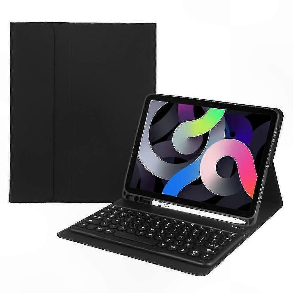 Detachable Keyboard Case with Pencil Holder for 10.2/10.5 Inch Tablets, Compatible with 8th/7th Gen, Air 3, 2017-2020 Models