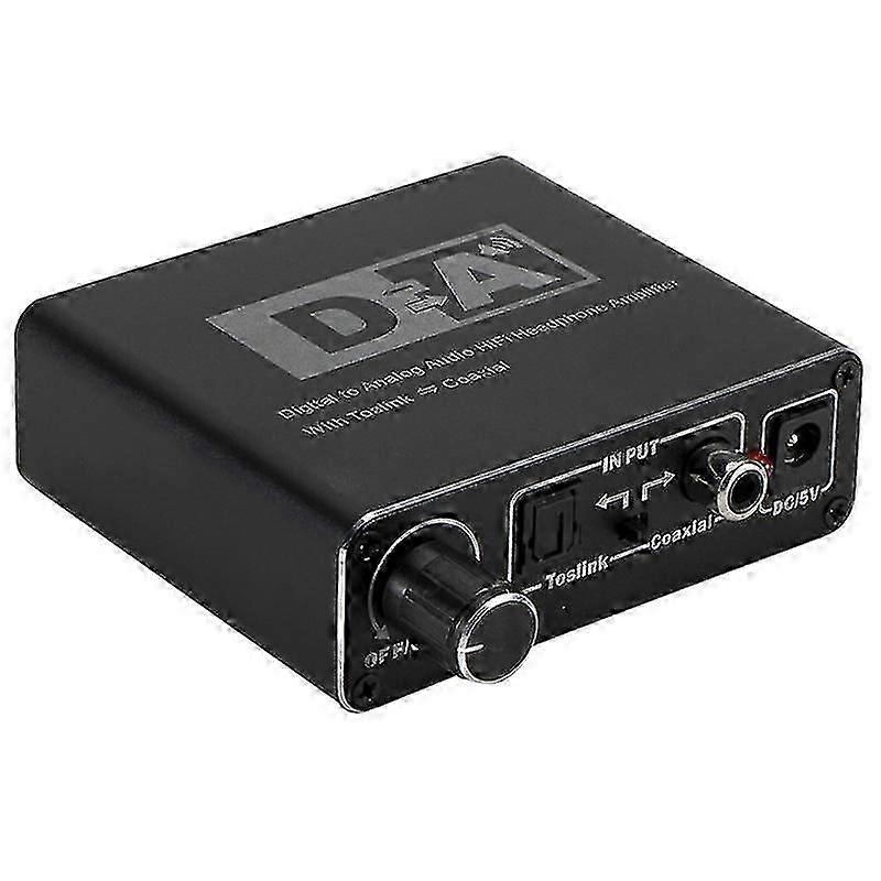 Digital Optical To Analogue Rl Audio Converter Optical Coaxial Audio Decoder