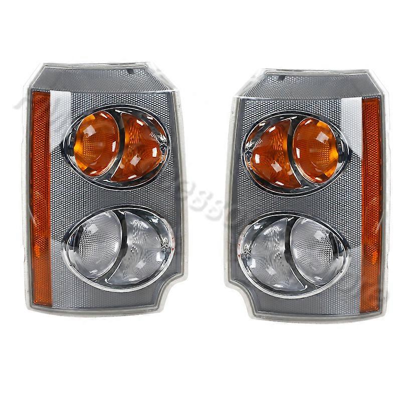 Compatible PMFC Car Front Indicator Parking Turn Signal Corner Light Side Cover Euro Style For Land Rover Range Rover L322 2003 2004 2005