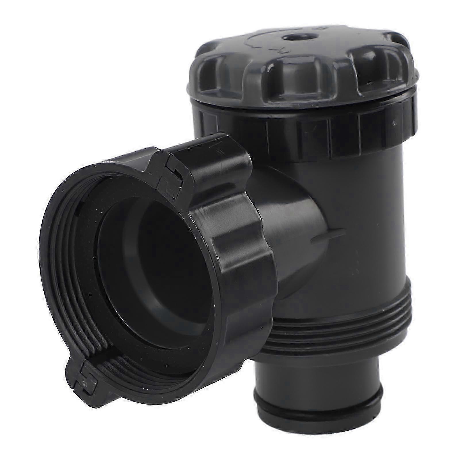38mm ABS Anti-Clogging Plunger Valve for Swimming Pool, Efficient On/Off Replacement