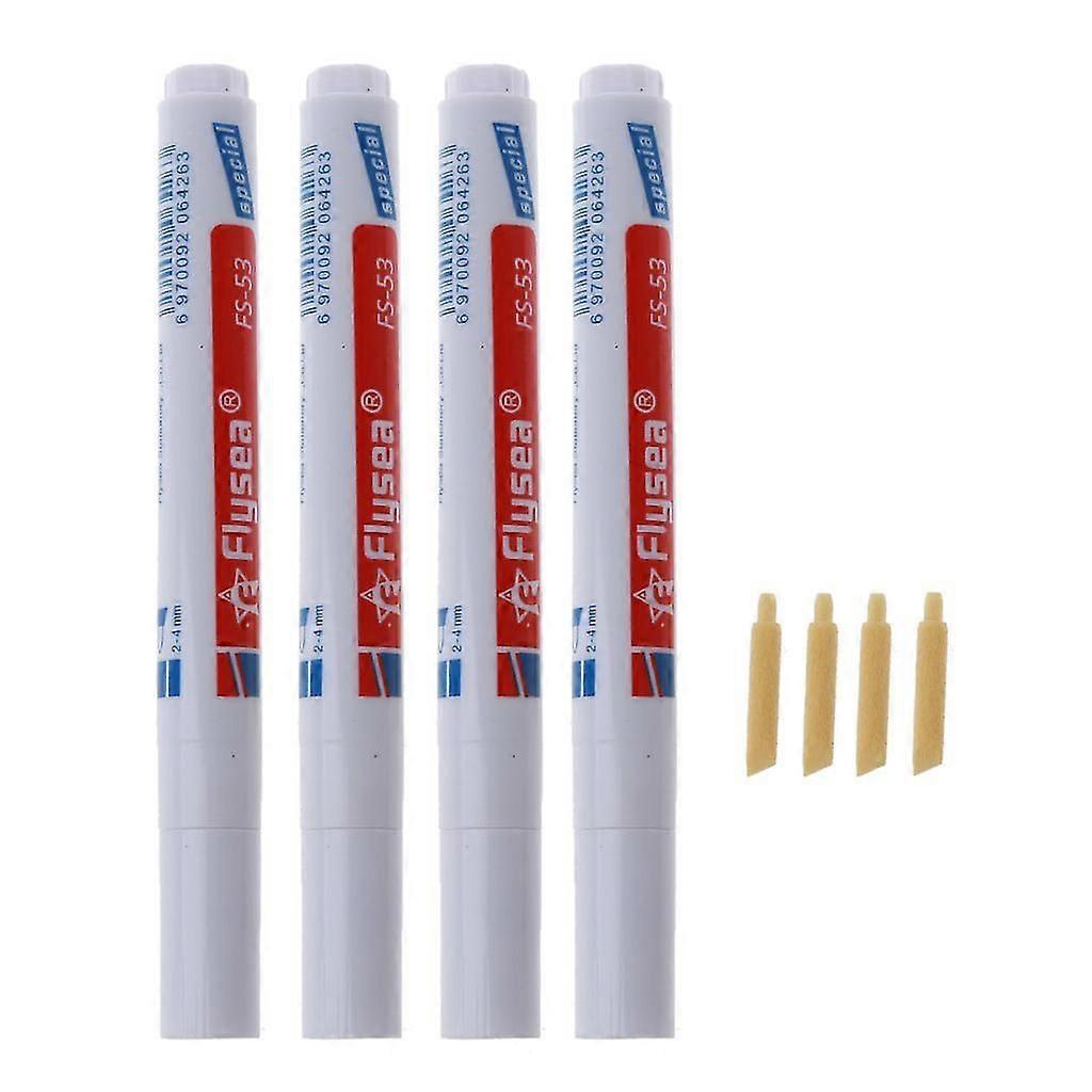 4 Pcs Grout Pen Tile Paint Marker Grout Colorant Sealer Pen For Repair Refresh