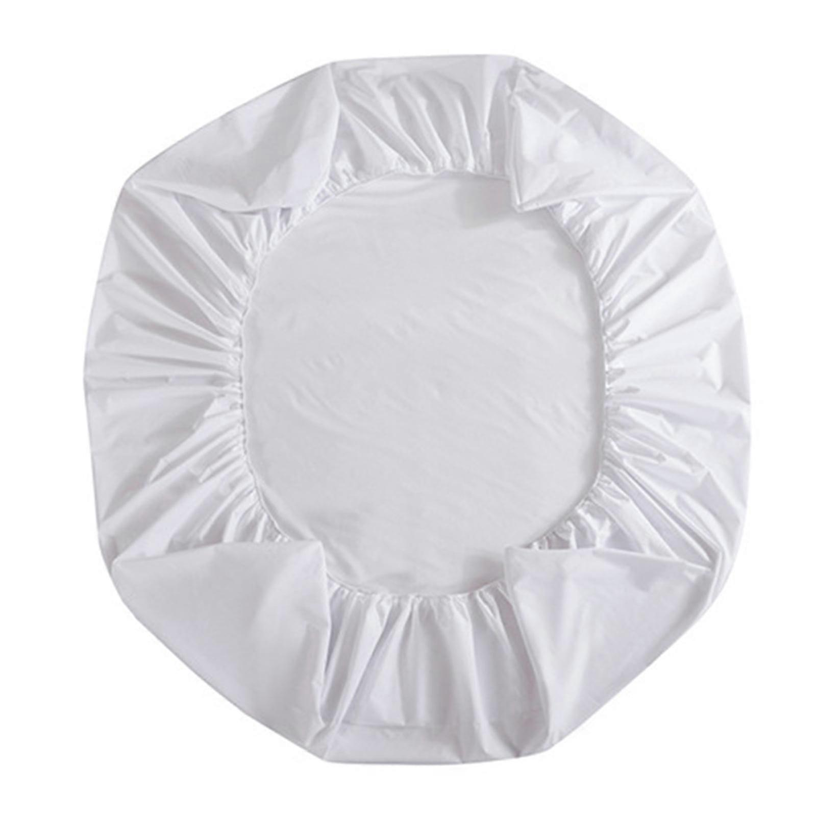Pnellth Mattress Protector Waterproof Breathable Dustproof Soft with Elastic Band Anti-slip, Twin/Full/Queen/King Size Fitted Pad Cover
