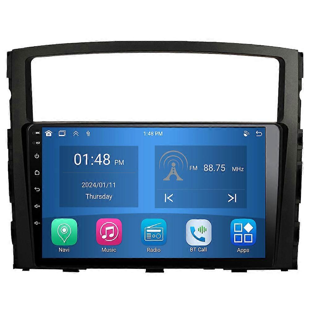 Auto-Multimedia-Player 4G + 64G für Mitsubishi Pajero 4 V80 V90 2006-2014 CarPlay Android Auto Stereo Radio GPS Navigation Autoradio Bluetooth 2Din Video