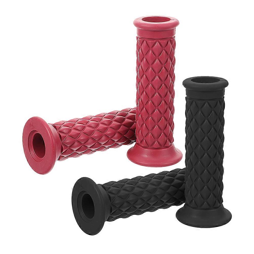 Motorcycle Handle Grips Rubber Replacement with 16Pcs Assorted Colors