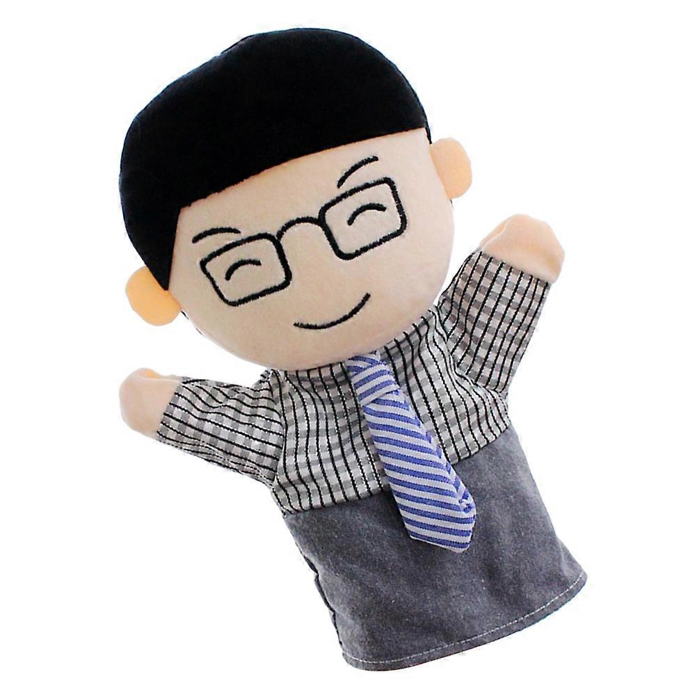 Hand Puppet Black Hand Doll for Interactive Play 1Pcs Kid Toy Plush