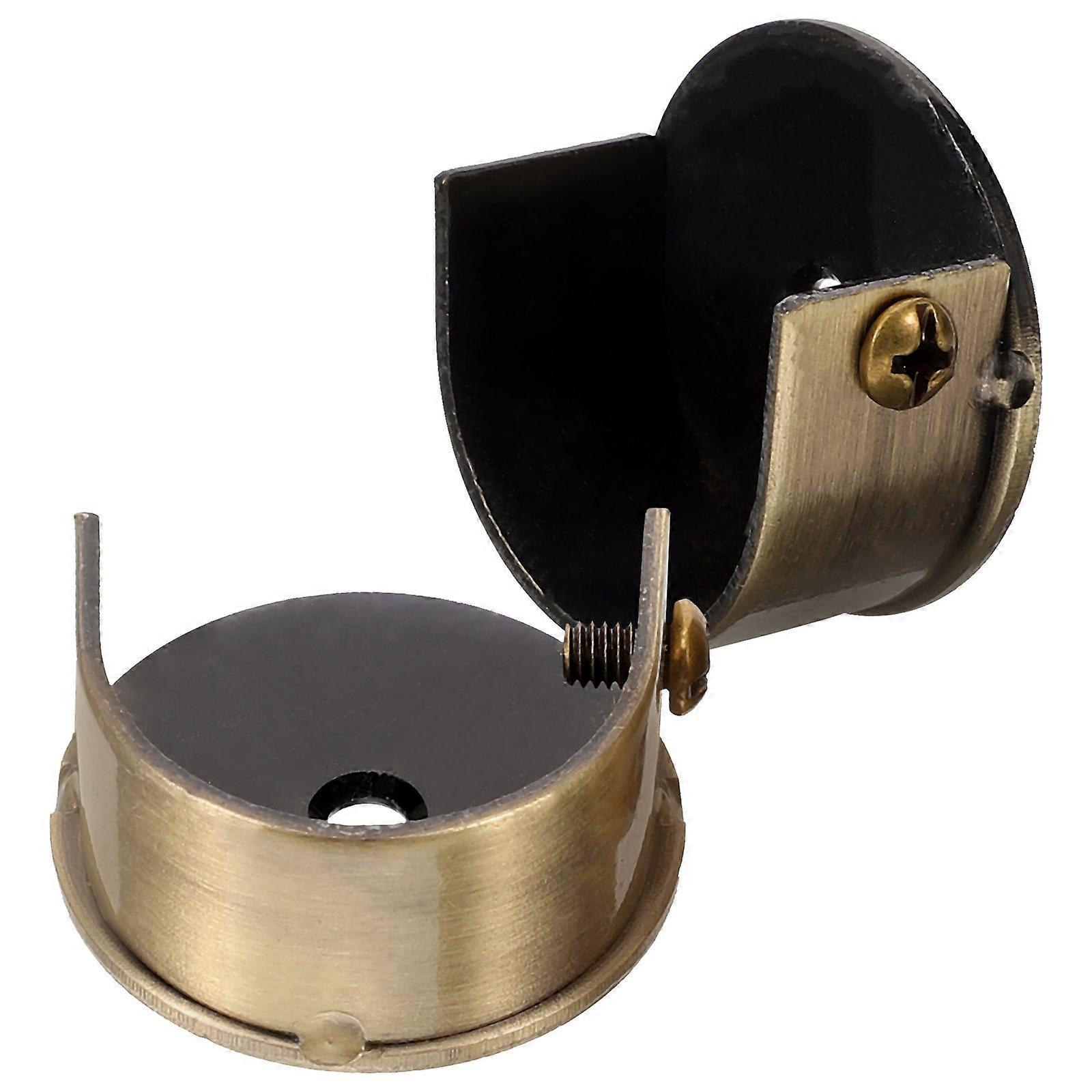 Metal Curtain Rod Brackets for Drapery Support 6Pcs Assorted Color