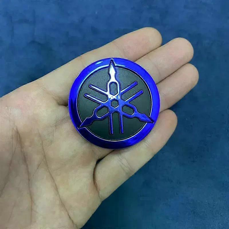 Autocollant 3D modifié pour moto Yamaha, autocollant rond ABS de 5 cm, logo pour Yamaha NMAX YZF-R1 R3 XMAX MT-09 MT-07
