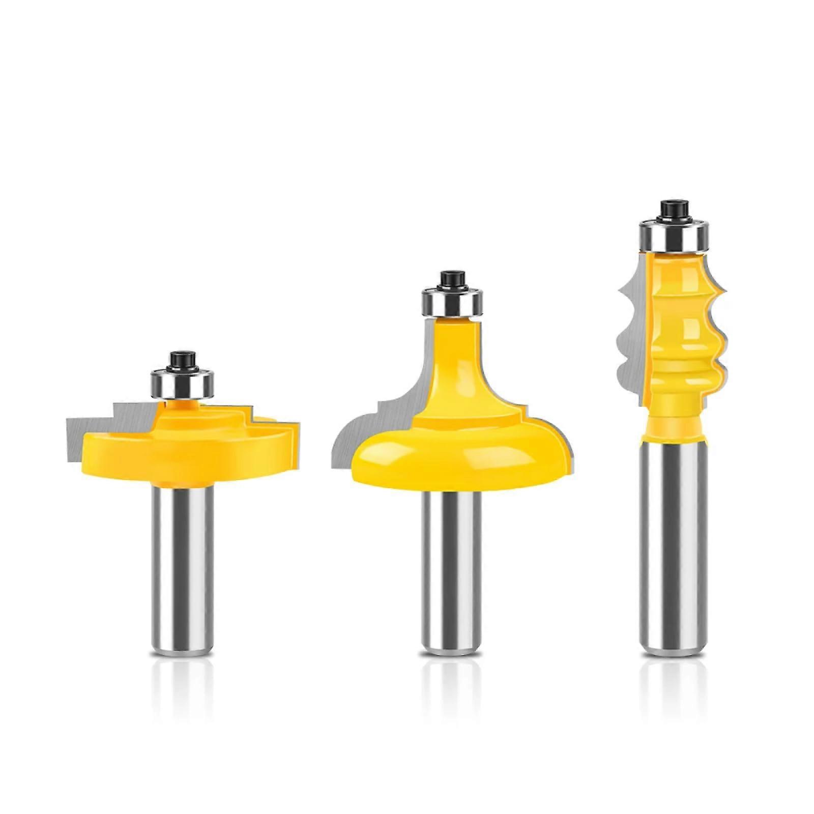 Picture Frame Router Bit 1Pc European Line 8mm Diameter 12mm Diameter 1/2In Shank Ladder Cutter